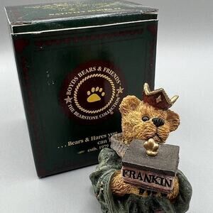 Boyds Bears Nativity Series #2 Heath Caspar Frankincense #2405 15th Ed.